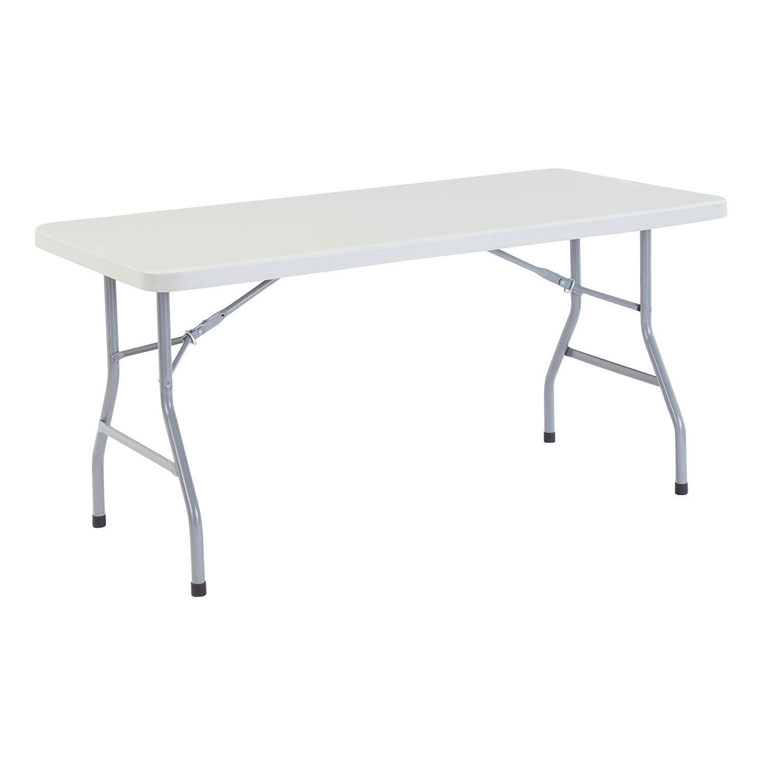 Global Industrial Plastic Folding Table 60" x 30" White