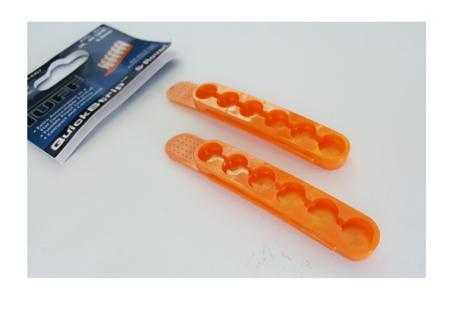 Tuff Products 38 357 40 Speed Quick Strip Revolver Loader - 6 rd 2 Pack - ORANGE