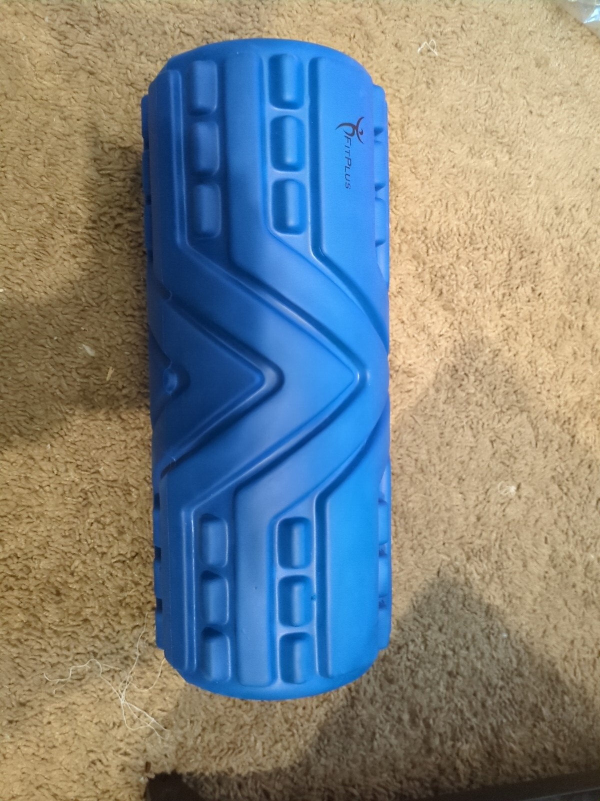 fit plus Five Inch Diameter 12 Inch Long Massage Foam Roller