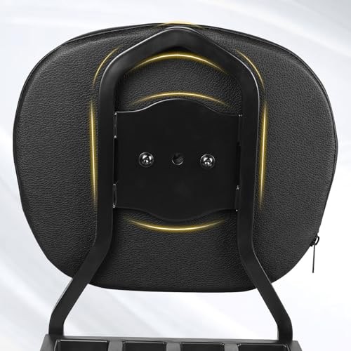 Motorcycle Passenger Low Backrest Sissy Bar with Docking Hardware Kit | Sissy