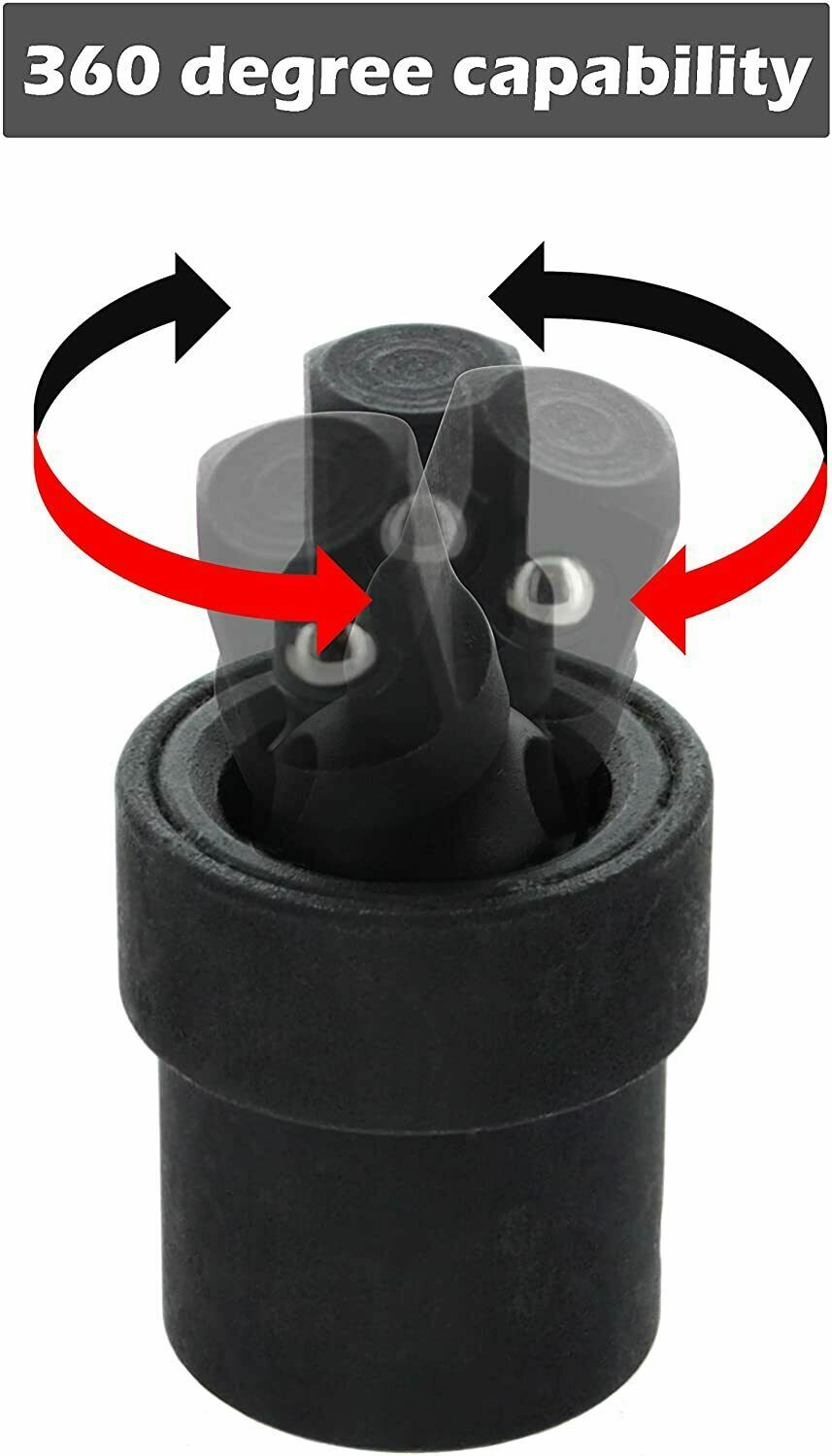 1/2'' Dr Drive Impact Universal Impact Socket Joint Tool Swivel Wobble