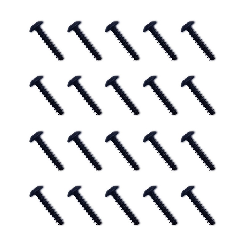 Compatible Black Screw for Philips M2601B TRx M4841A TRx 4851A (20Pcs)