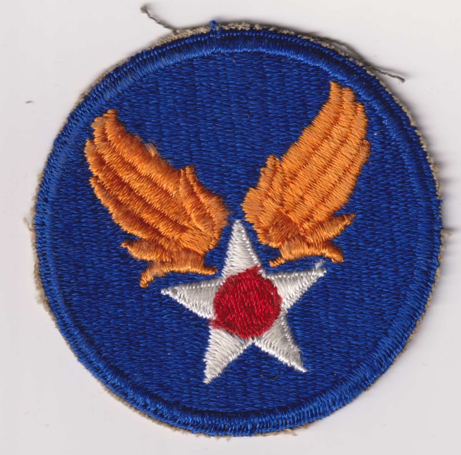 US Army Air Force patch USAAF real WWII make "Air Corps" regular issue