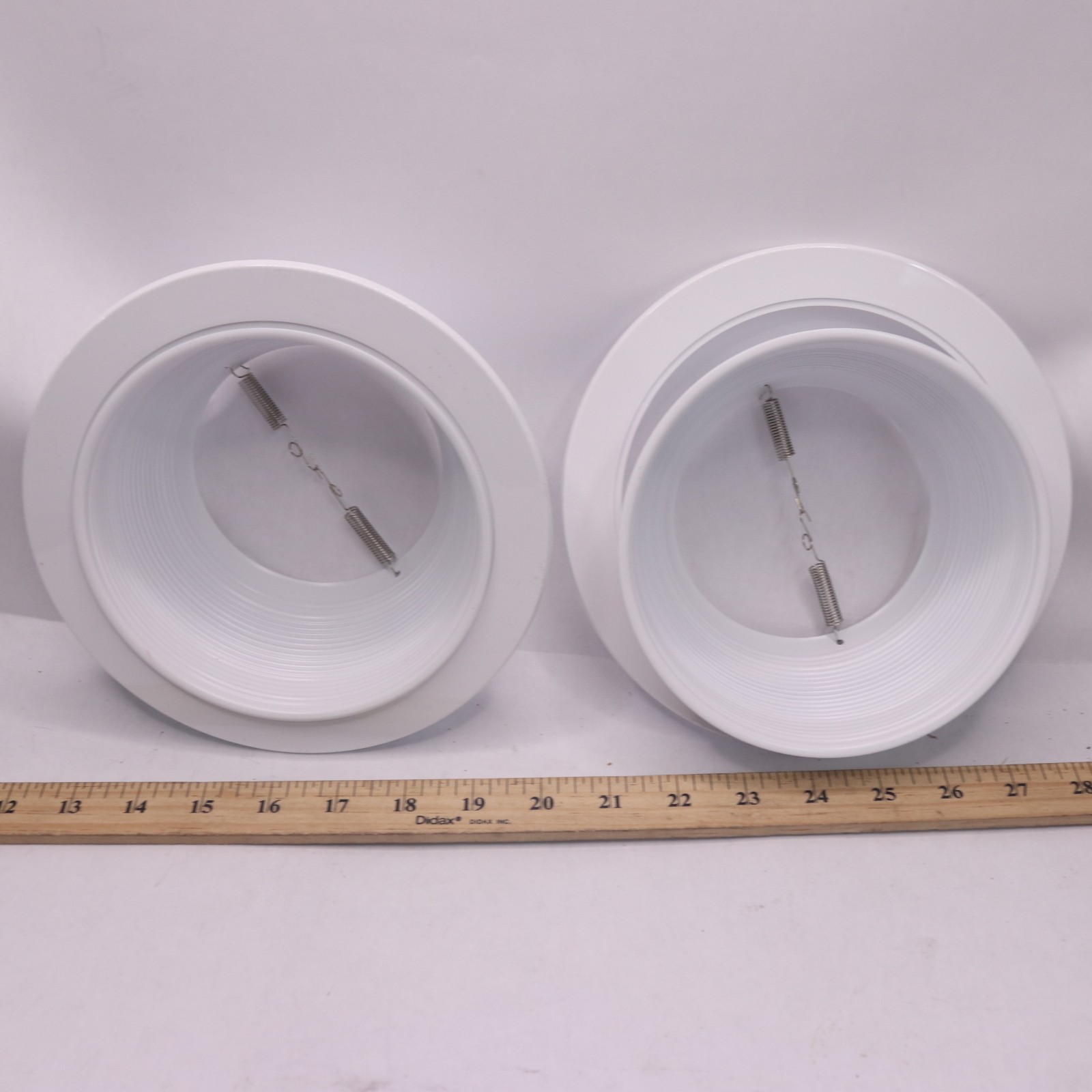 (2-Pk) VuLite LED Conical Baffle Trim Round White 5 V3024 WWH