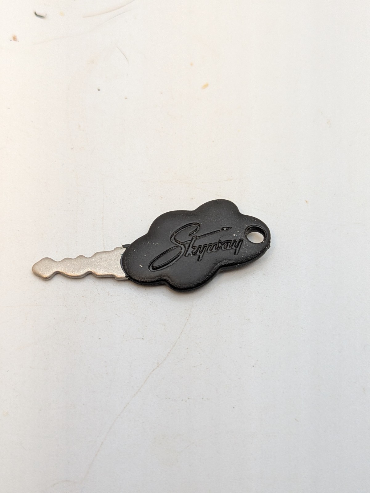 Skyway Luggage Key with Black Cloud Shaped End