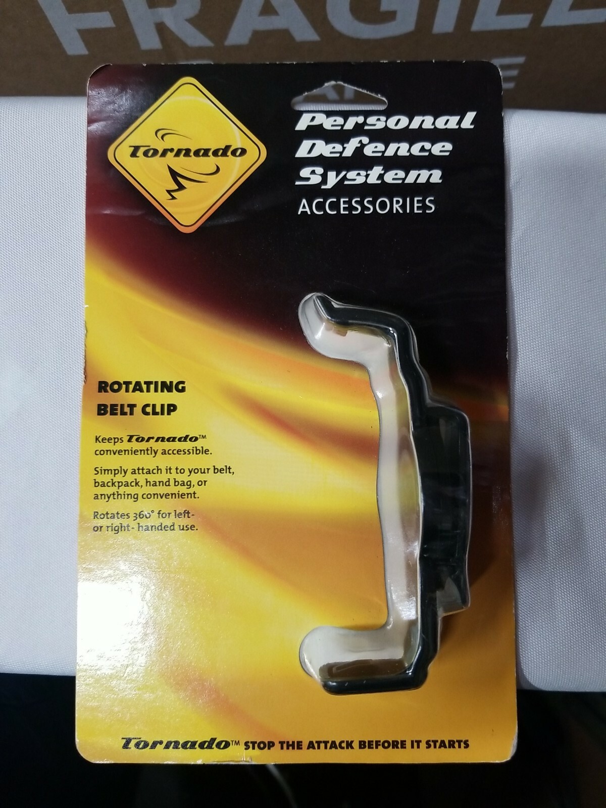 TORNADO PERSONAL DEFENCE SYSTEMS - ROTATING BELT CLIP - TBC002 (1.1)