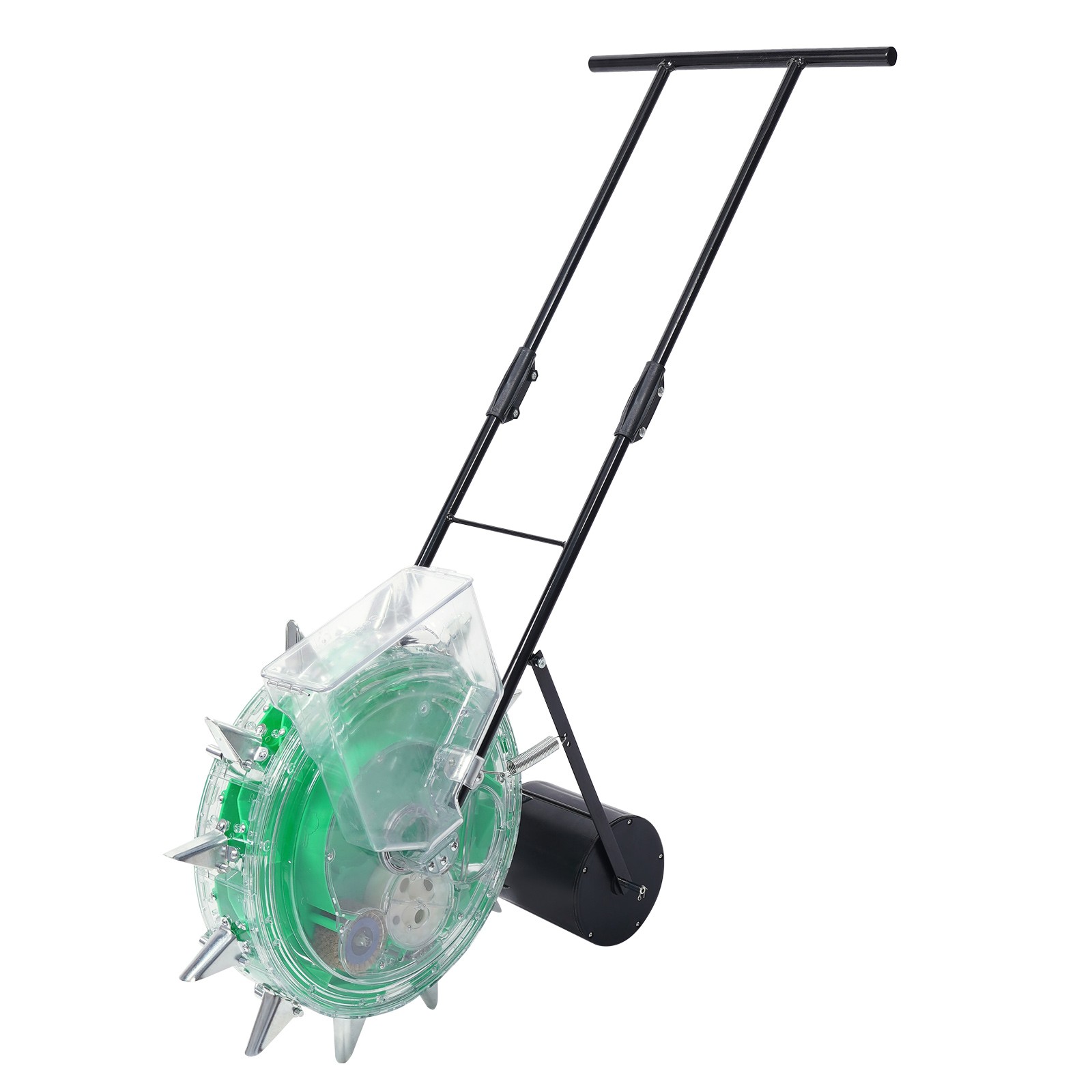 Spreader-Walking Garden Seeder Precision Row Seed Planter Lawn Applicator Tool