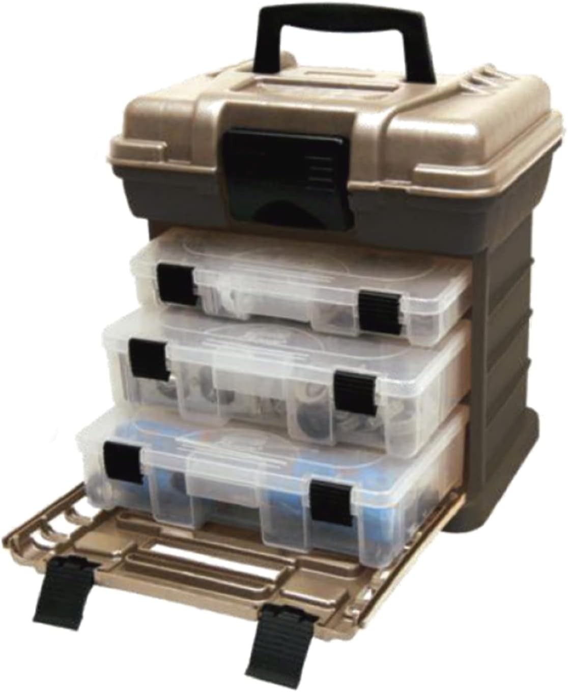 Molding 1363 Stow N Go Toolbox Graphite Gray and Sandstone