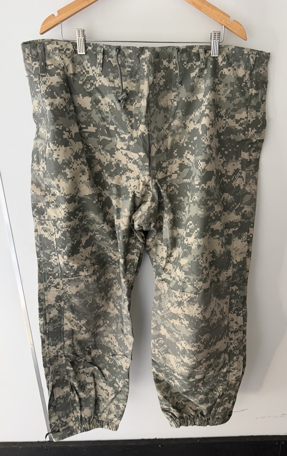 GEN 3 ACU DIGITAL GORE-TEX PANTS LEVEL 6 TROUSERS WET WEATHER PANTS LARGE/REG