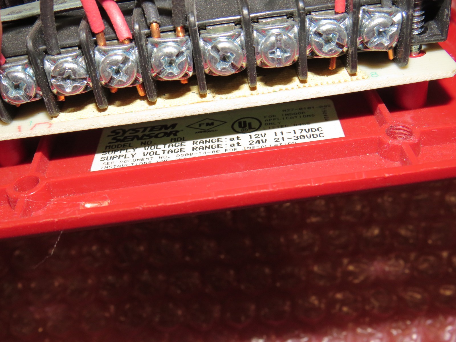 SYSTEM SENSOR MDL SYNC MODULE FIRE ALARM 6 AVAILABLE