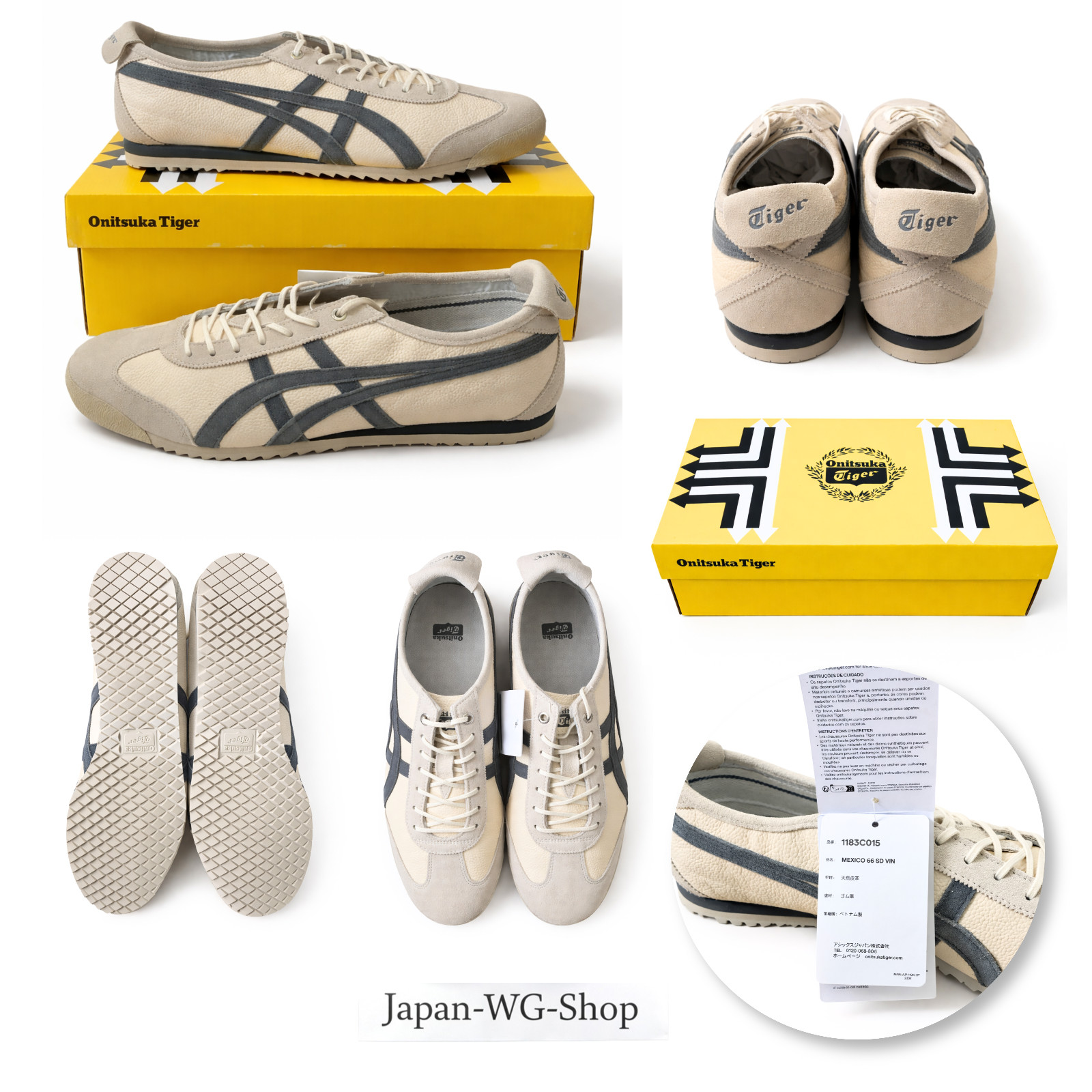 Onitsuka Tiger MEXICO 66 SD VIN Sneakers Unisex Size Shoes 1183C015 12colors