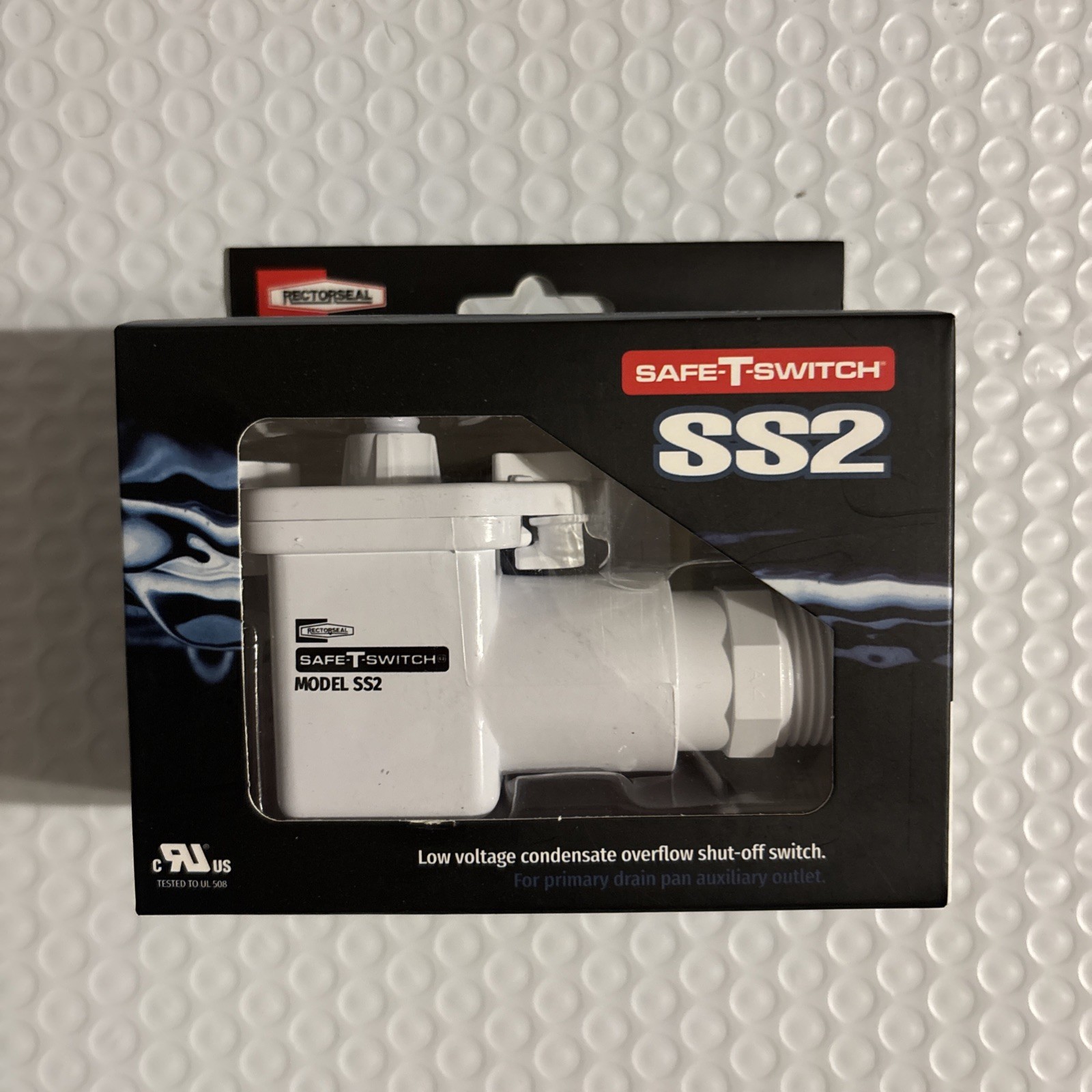 Rectorseal 97087 Low Voltage Condensate Overflow Shut Off Switch SS2