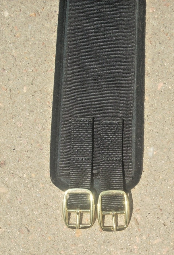 10-Ring Neoprene Lined Nylon Surcingle for Training/Lunging/Ground DrivingHorses