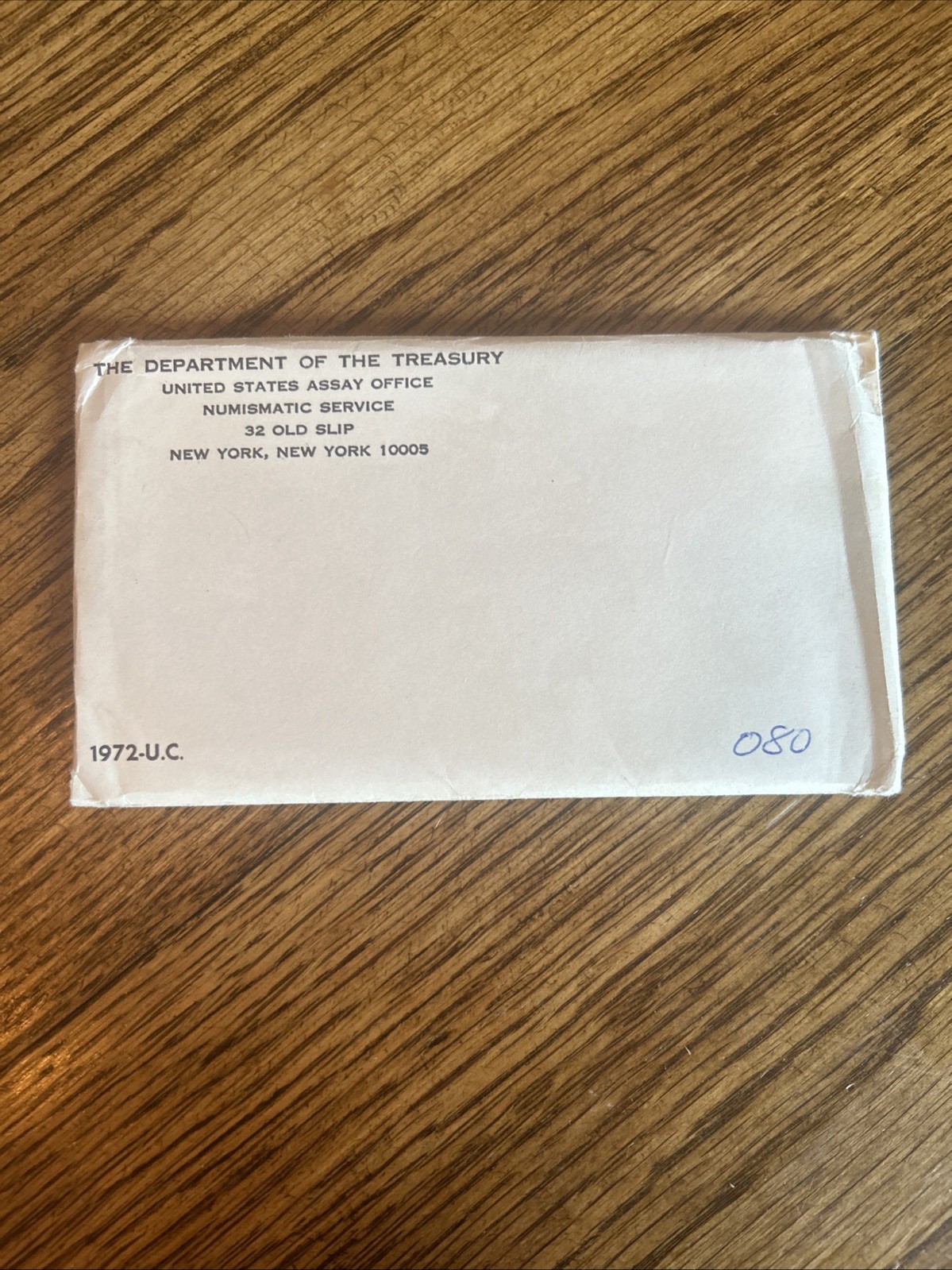 1972 Uncirculated Coin Set U.S Mint Original Government Packaging OGP