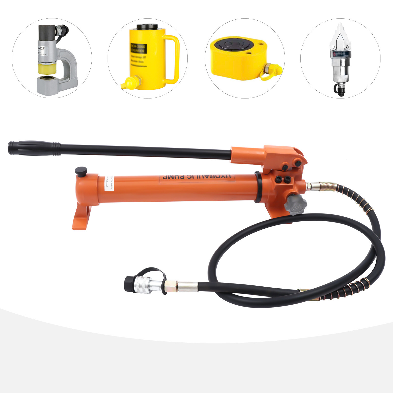 2mpa - 70mpa Manual Hydraulic Pump High Pressure Single Acting Oil Pump CP-700
