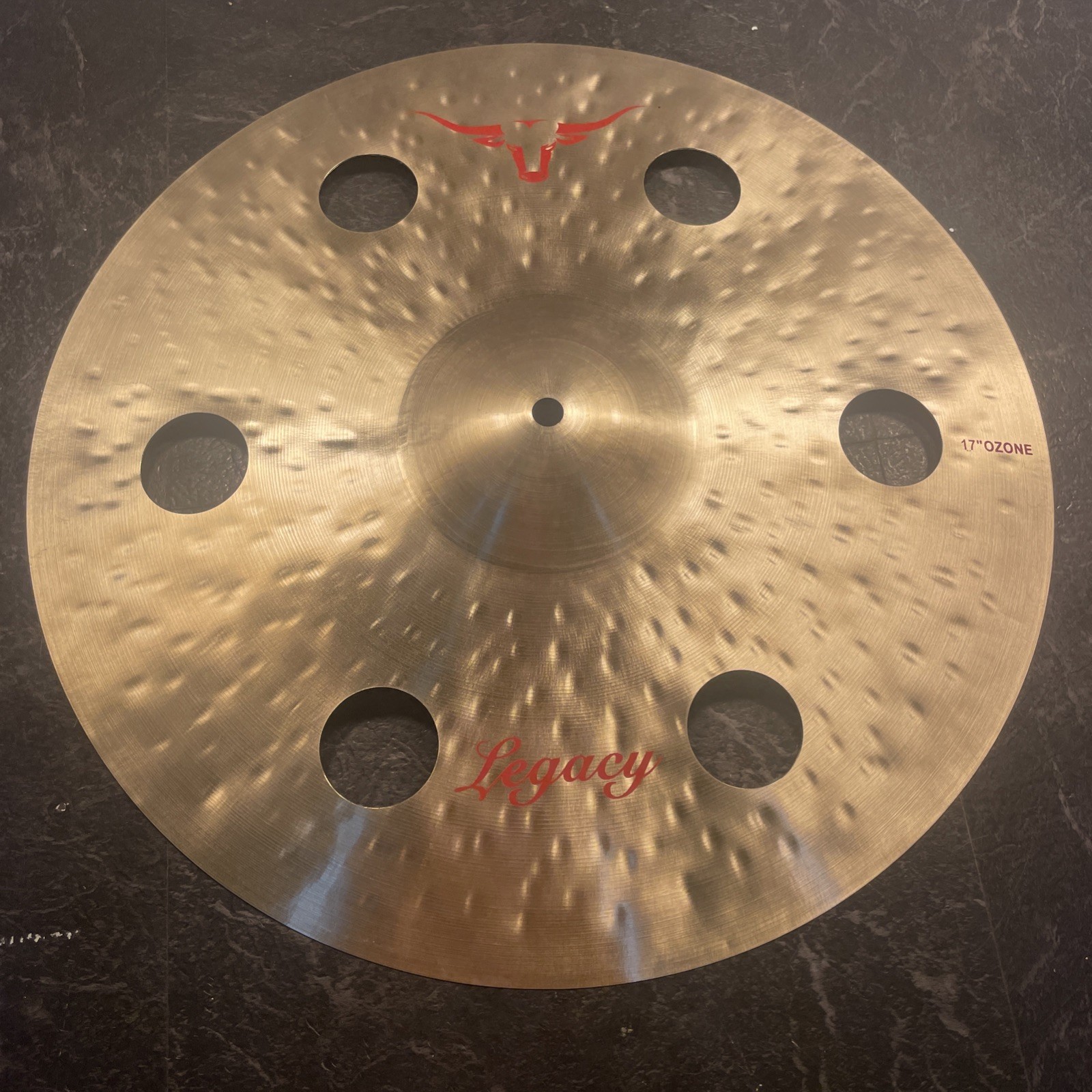 WILD BULL Legacy Series Hand Forged & Hammered 17"" Ozone Crash Cymbal