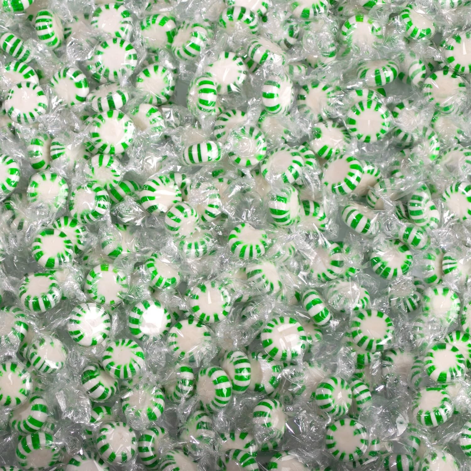 Spearmint Starlight Mints, Individually Wrapped, Bulk Hard Candy (2 Pounds) Sale