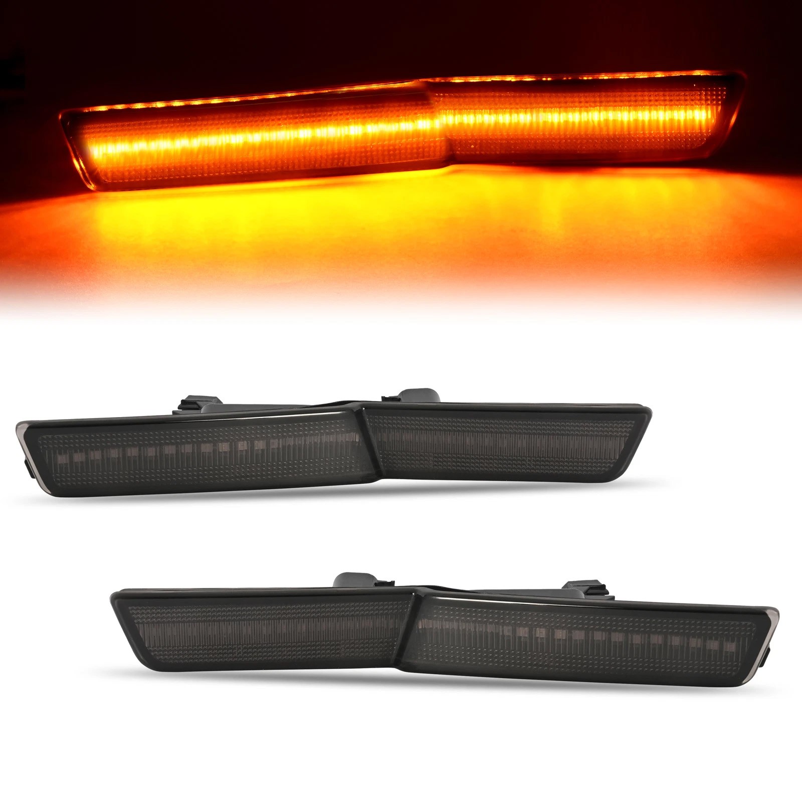 Front LED Side Marker Lights For Dodge Challenger SRT Widebody 18-22 #68319391AA