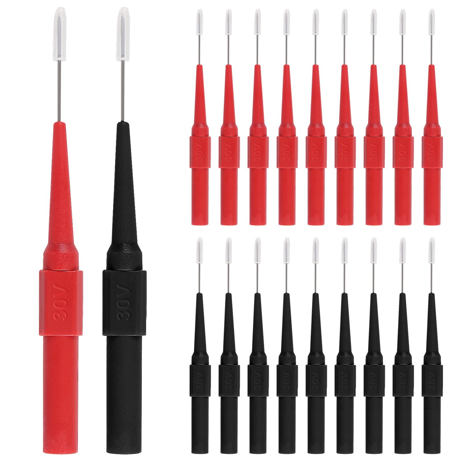 Coliao 20pcs Back Probe Pins Kit with 4mm Banana Socket, 0.7mm Test Probe Pin...