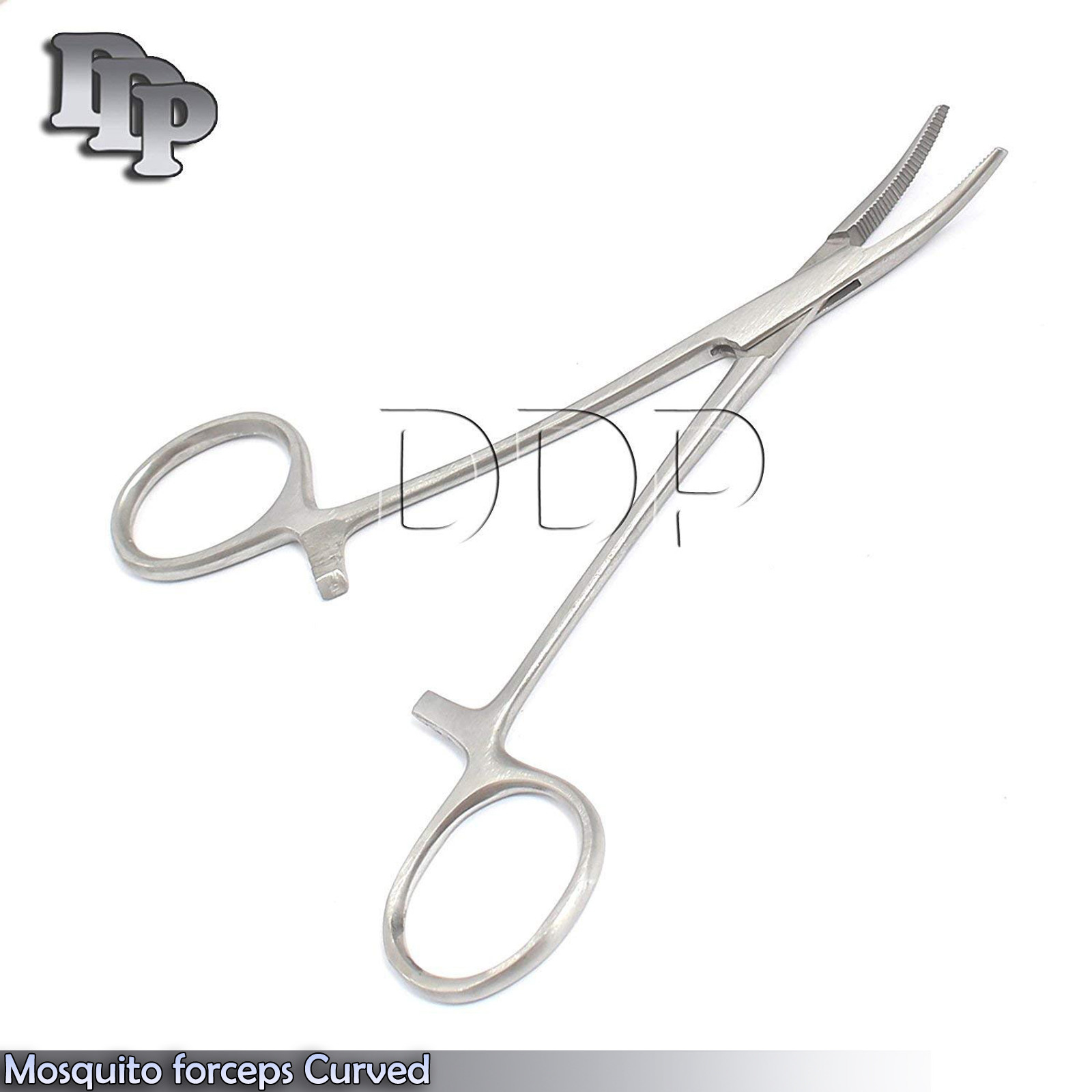Mosquito Locking Hemostat Forceps 4.5" Curved Instruments
