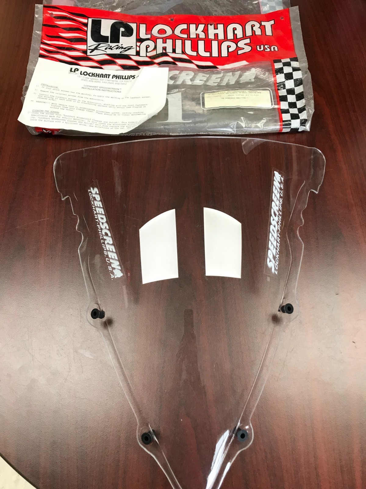 LP Racing Clear Windscreen Windshield for Yamaha YZF R1 02 03 NEW OLD STOCK