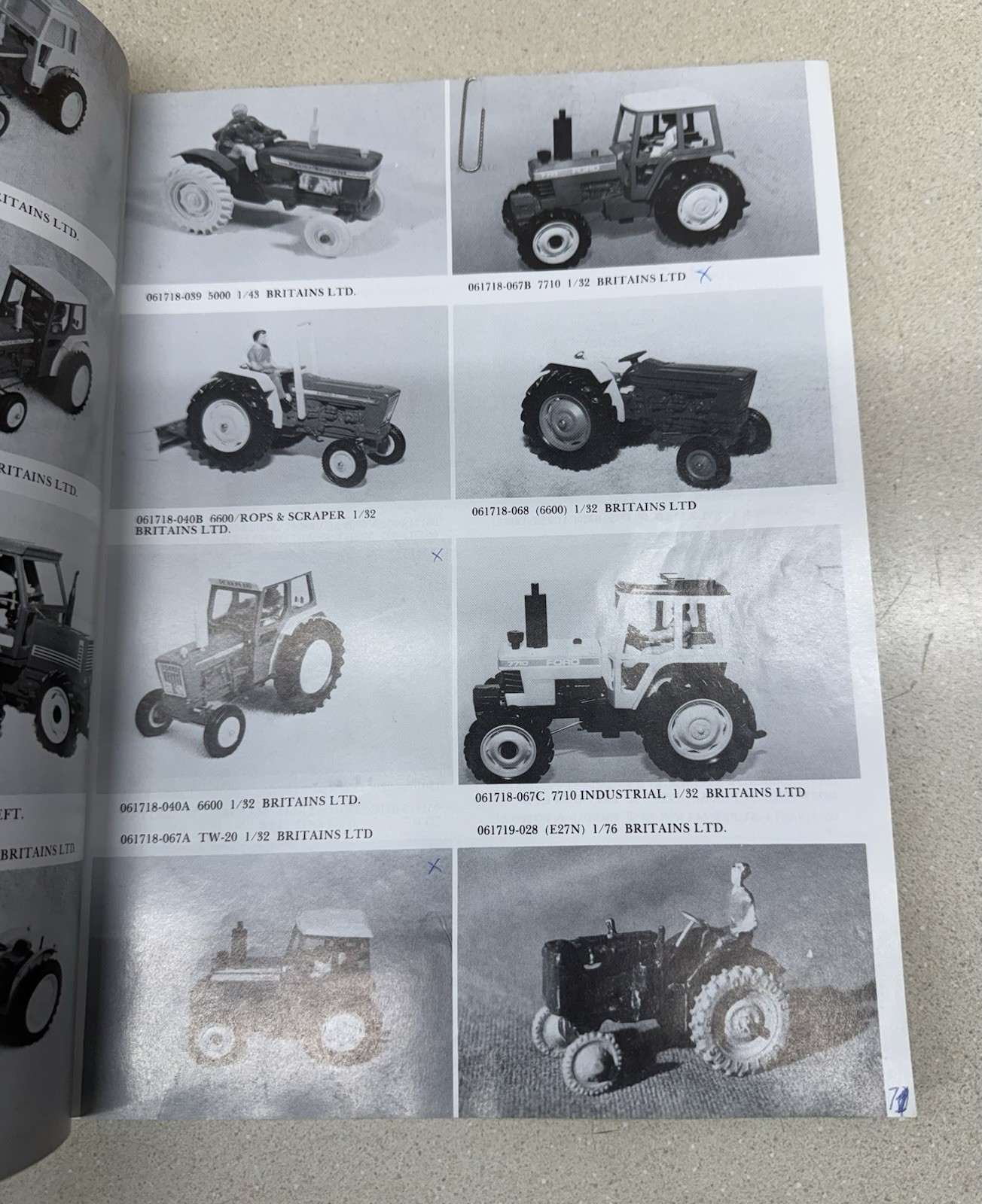 Grilled & Burkholder Model Farm Tractors Book (M6)