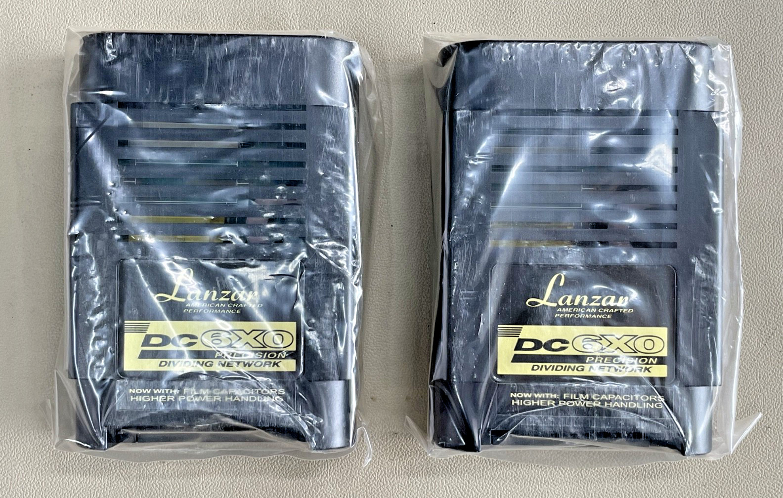 Old School Lanzar Crossover DC6X0 Precision Dividing Network — Pair, NOS