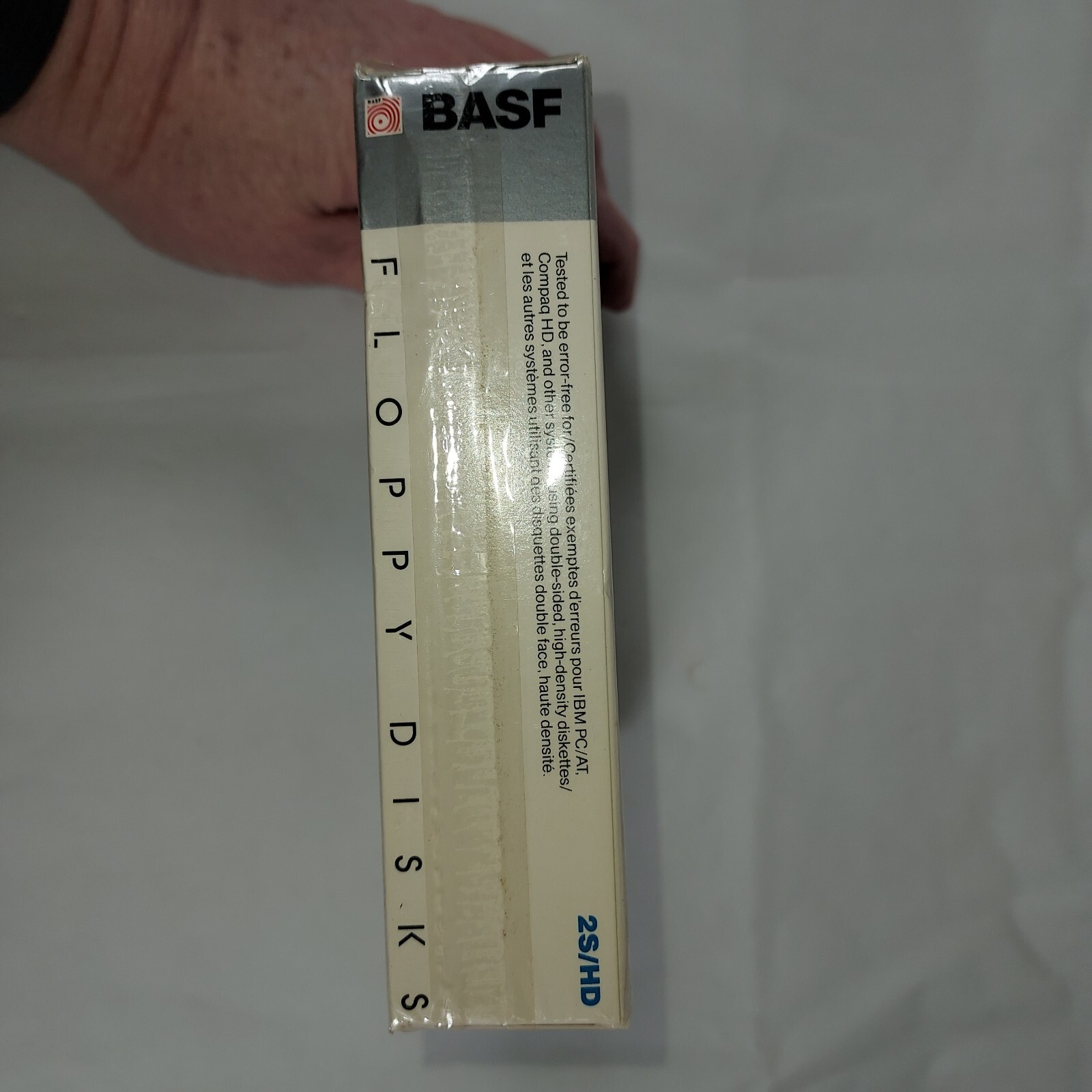 10 5¼ " 5.25 double Faced 2s/HD Floppy Diskettes Sealed BASF