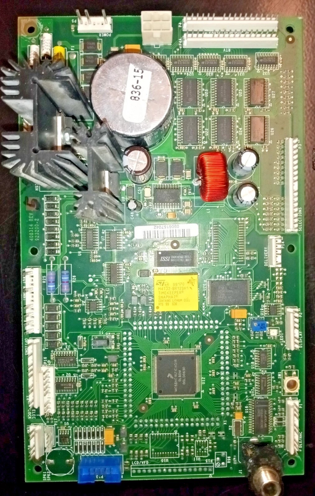 ROYAL VENDORS GIII RVCC-550, 660 & 804 MAIN BOARD K0 board 2nd Gen. Rev. 2.0