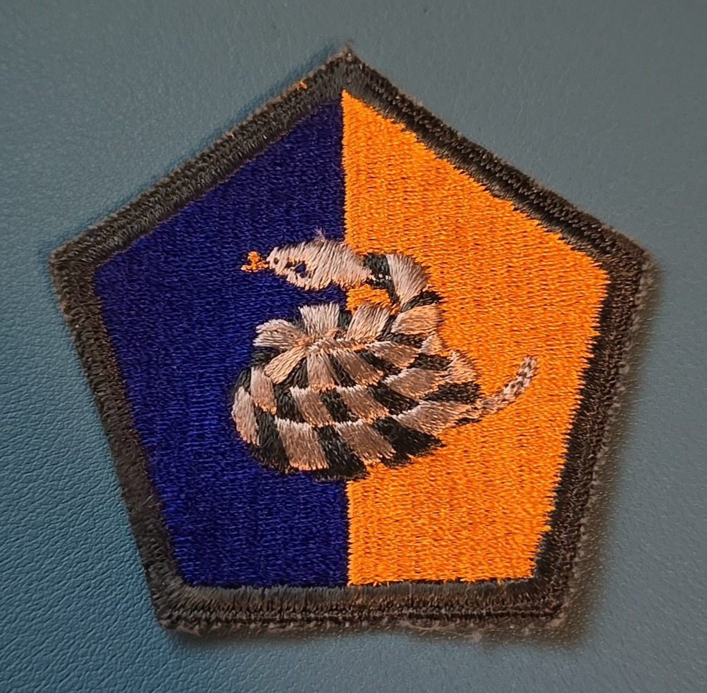51st Army Infantry Division-Cut Edge-Snow Back Patch--Vintage Post WWII