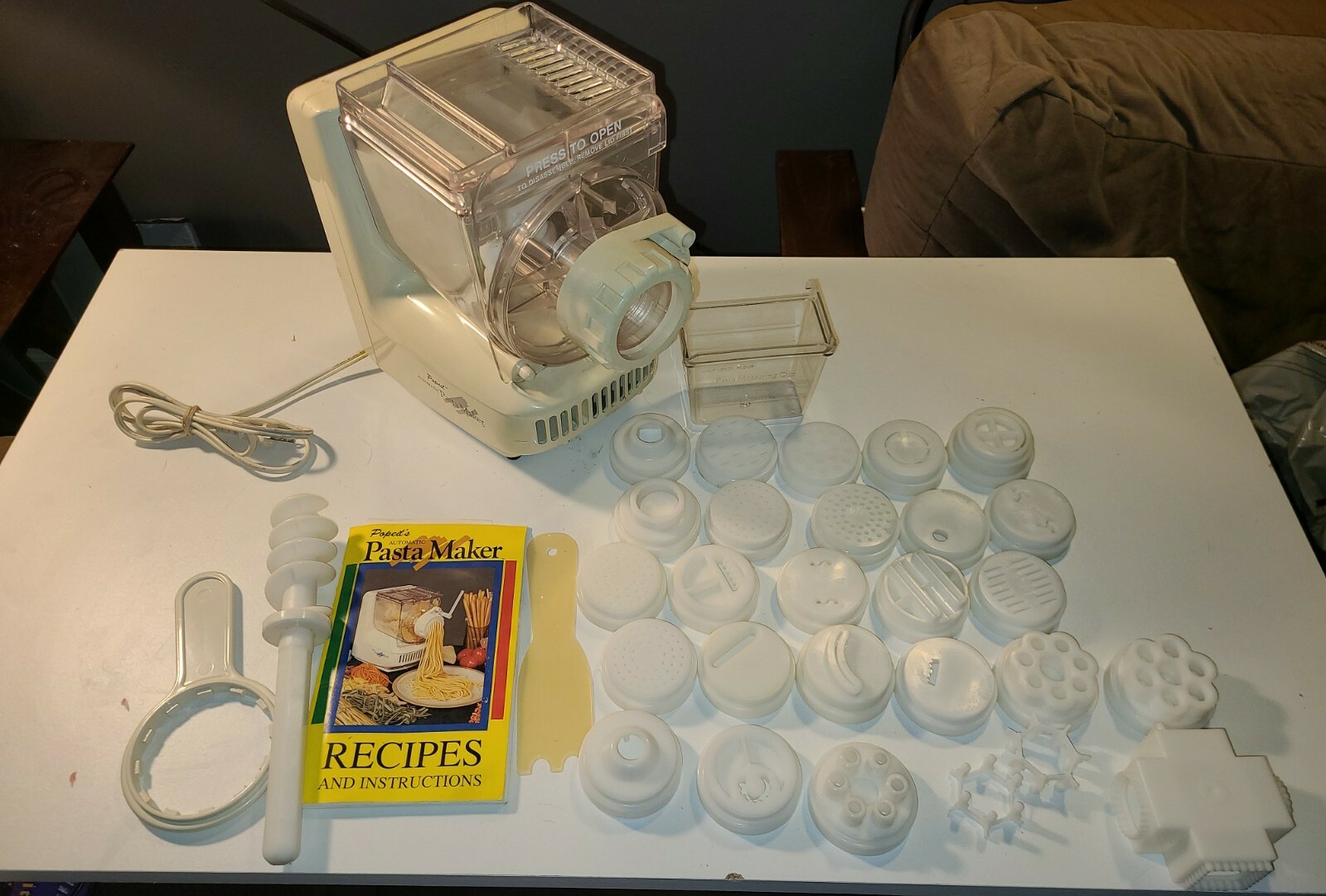 Popeil Automatic Pasta Maker With Accessories P400