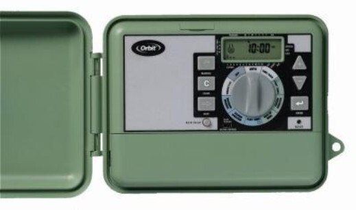 Orbit 57881 SuperDial 6 Station Sprinkler Timer Controller OPEN BOX