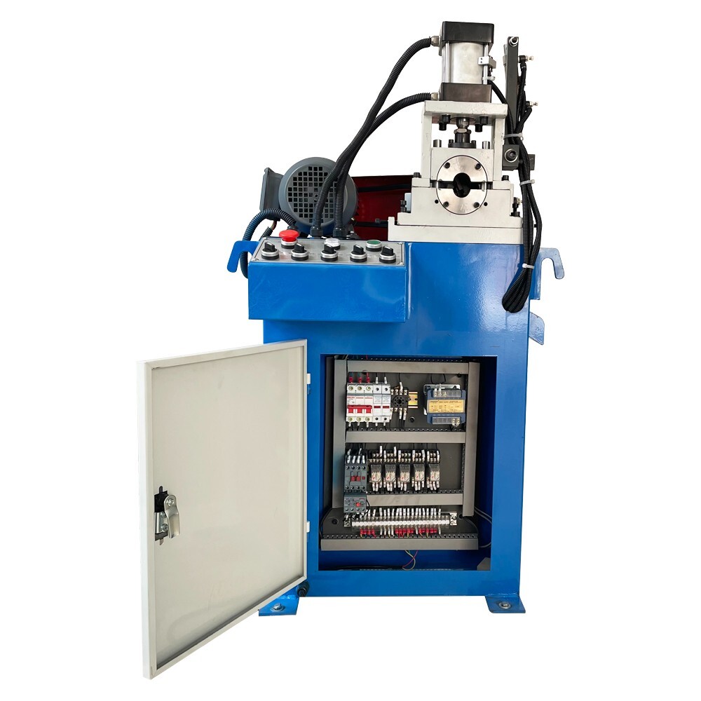 LDJ-60 Single End Air-operated Chamfering Bevelling Deburring Machine 220V