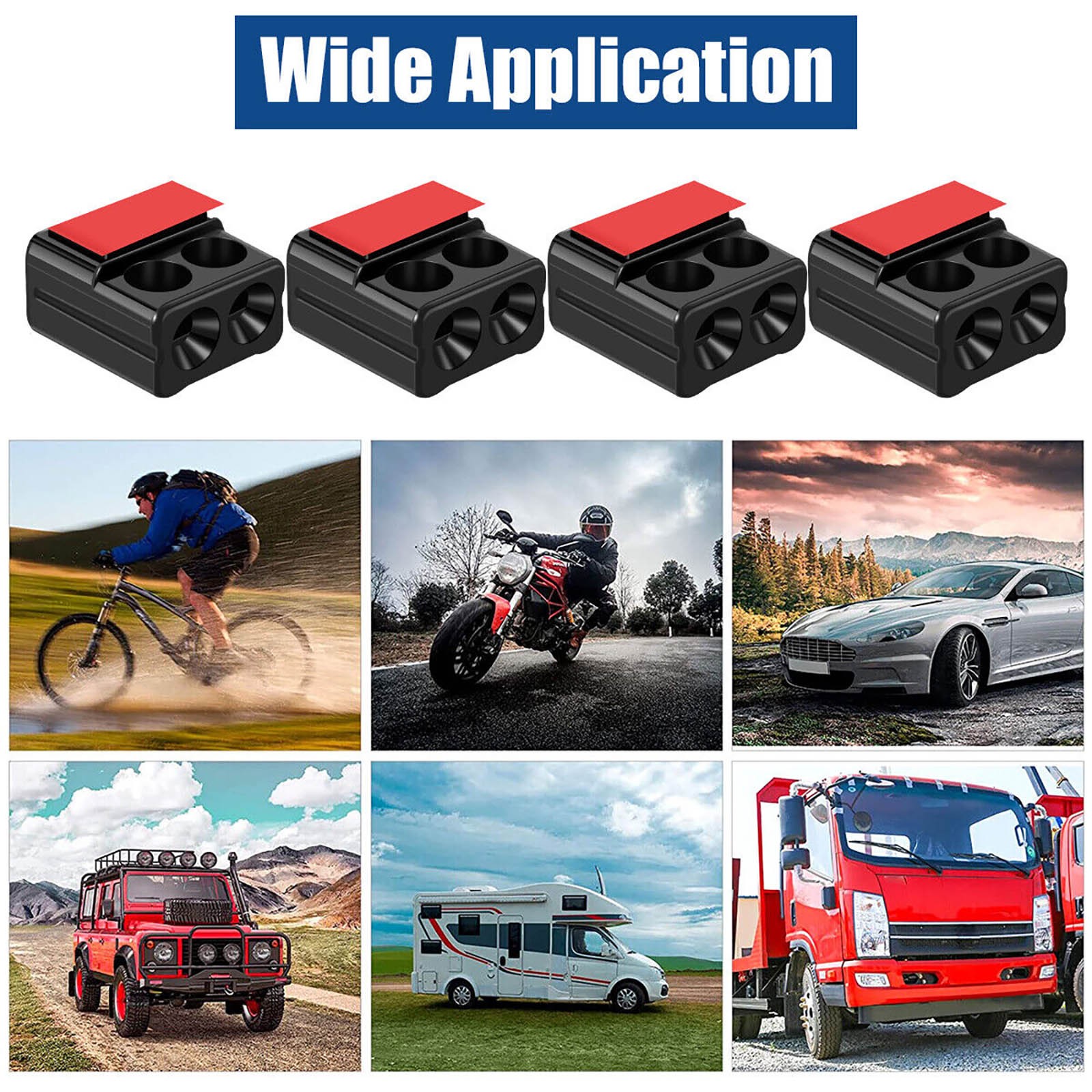 8X Deer Whistles Wildlife Warning Device Animal Sonic Alert Car Safety Accessory