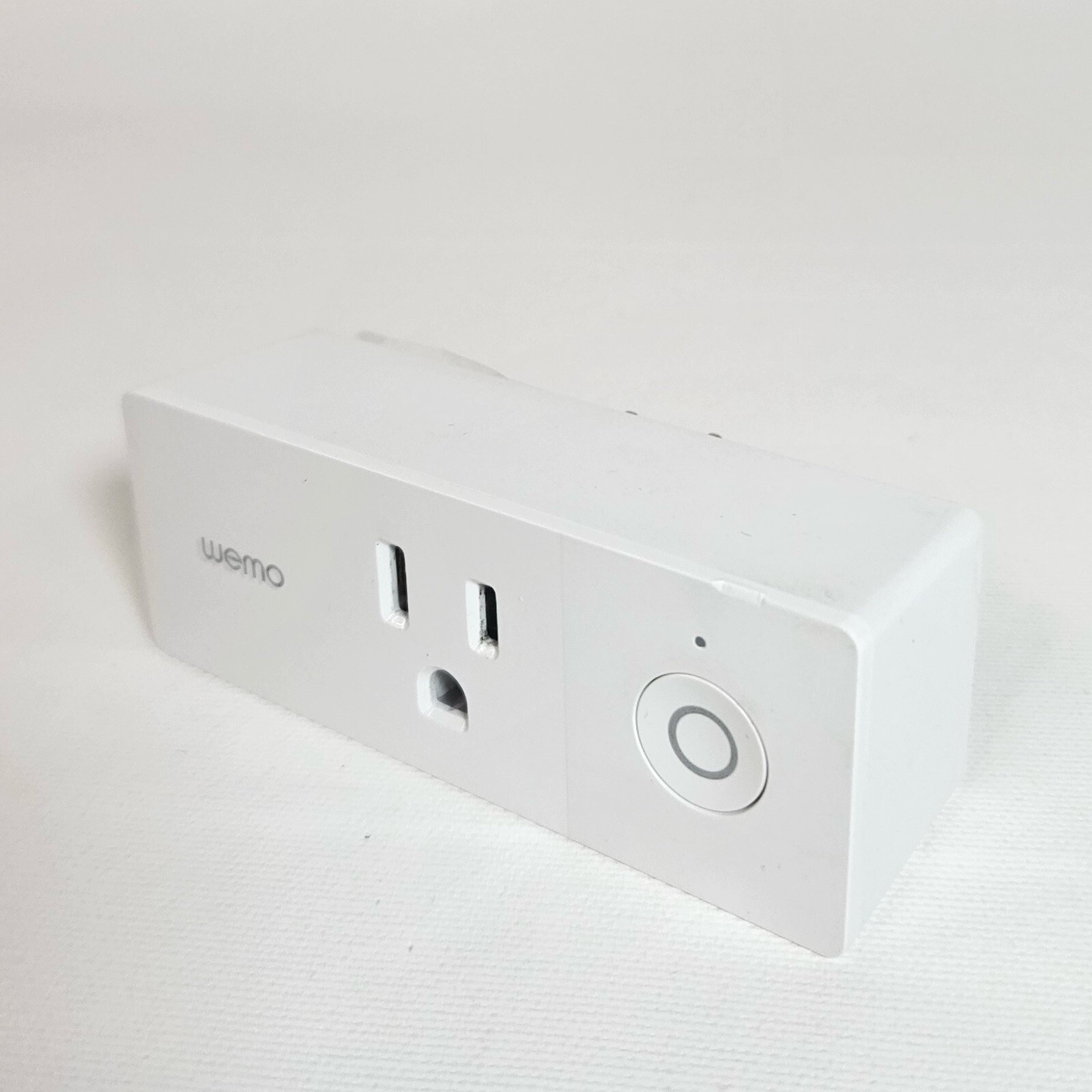 WeMo WiFi Enabled Mini Smart Plug White F7C063