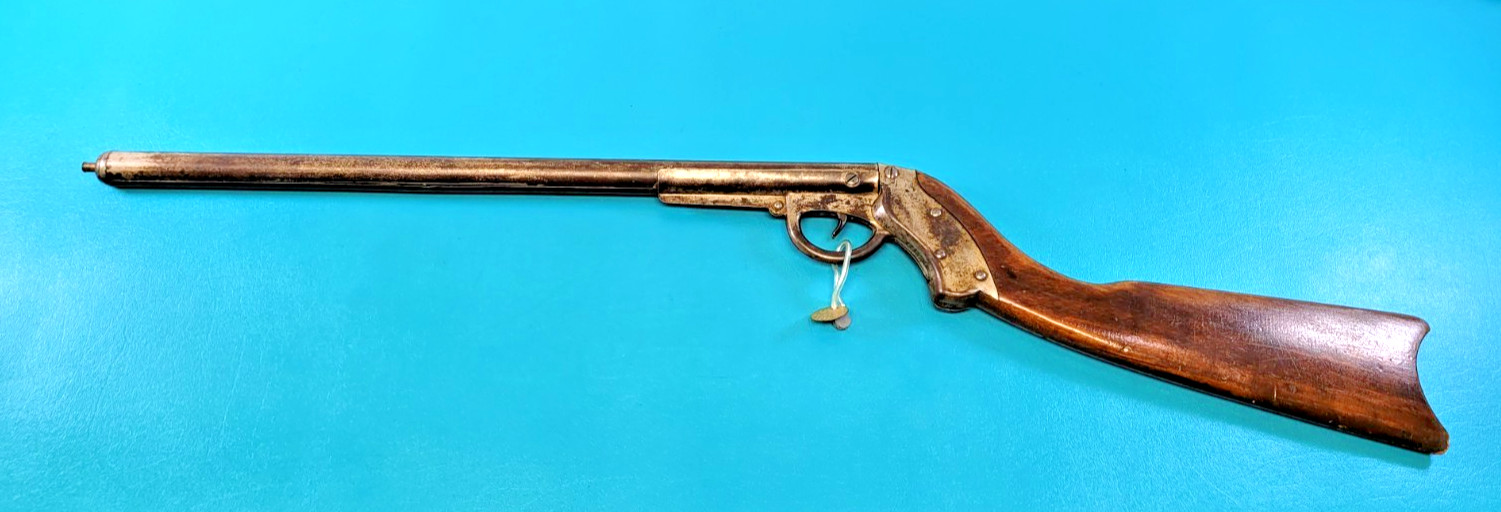 Antique Markham King Model 1904 Single Shot Air Rifle Mich. BB + Provenance 1299