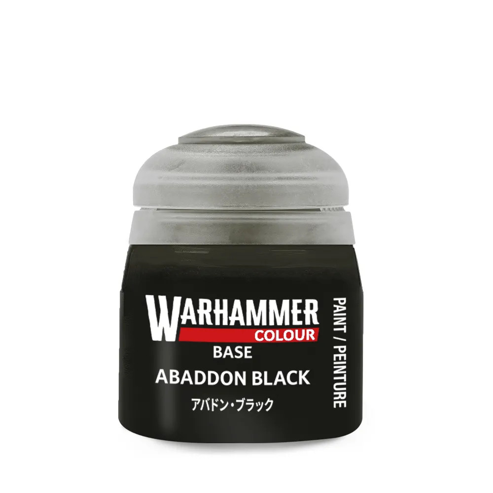 Warhammer Colour: Base - Abaddon Black