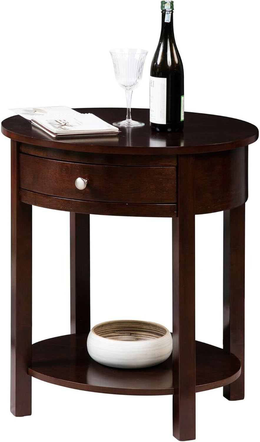 Classic Accents Cypress End Table, Espresso