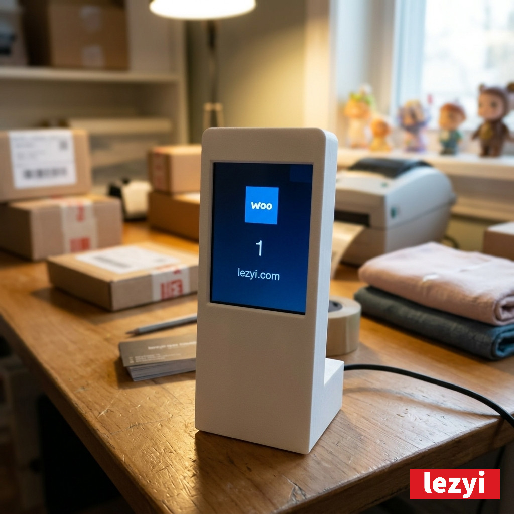 Lezyi Live Woocommerce Sales Counter Full Colour Display Online Store Counter