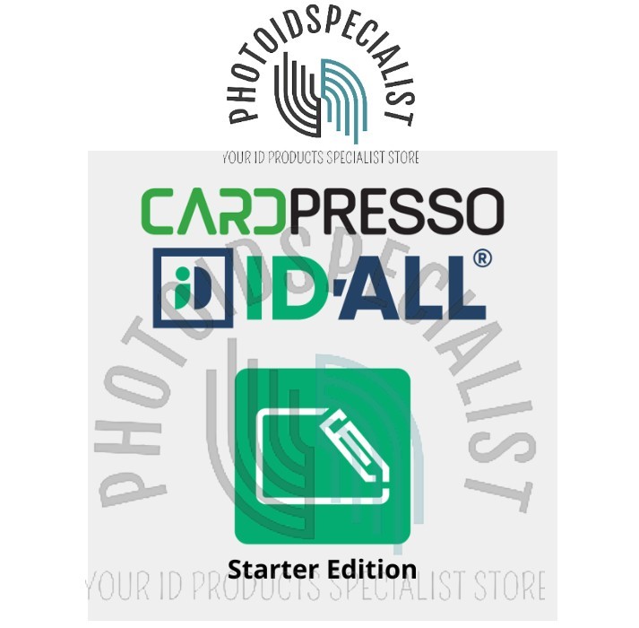 New CardPresso ID-ALL Starter Edition ID Card Design Software