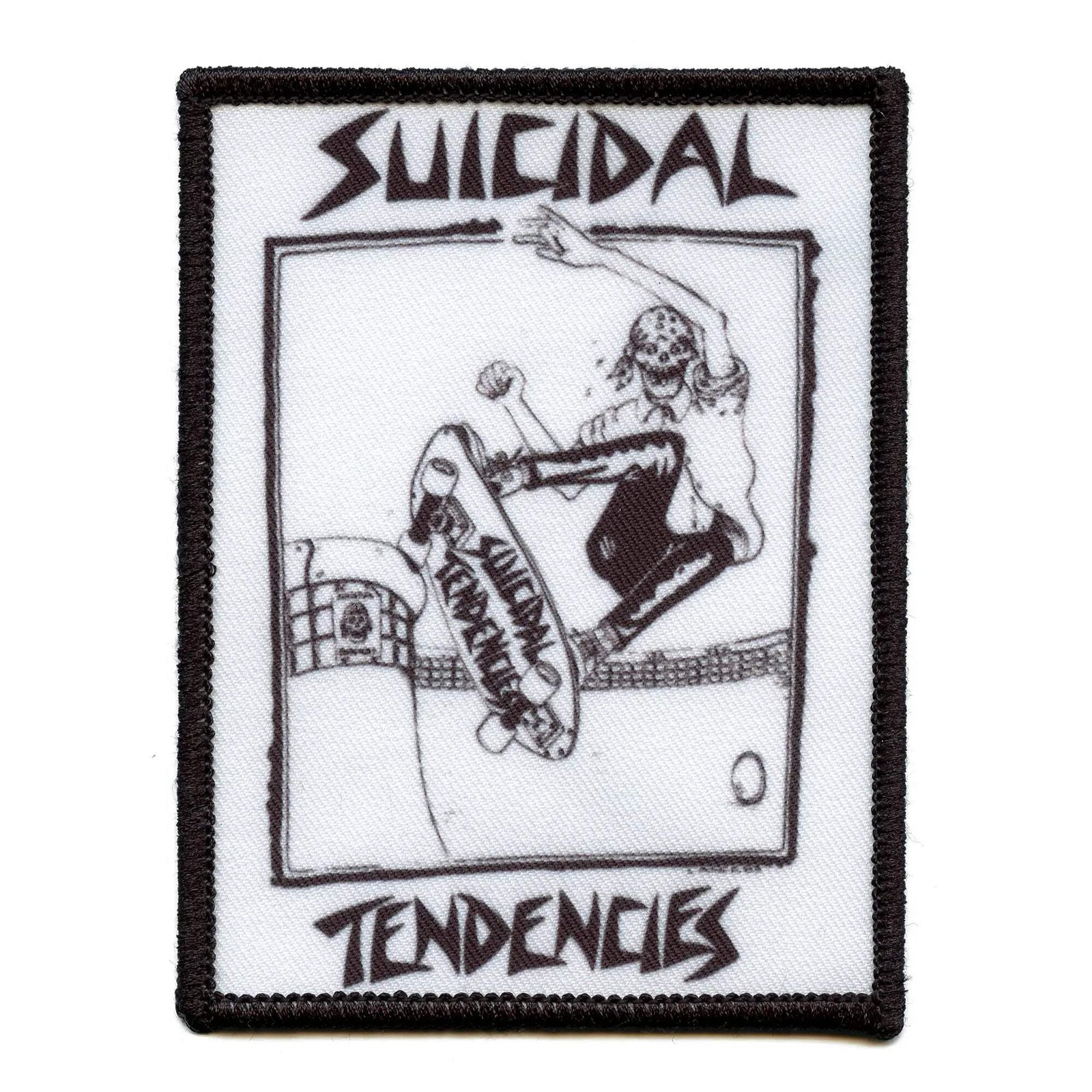 Suicidal Tendencies Skater Patch Lance 1983 Punk Band Embroidered Iron On