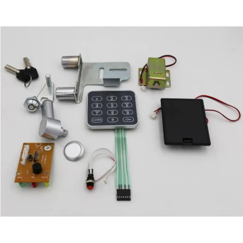Electronic Password Lock with Handle/Safe Electronic Lock Square Panel Safe Lock