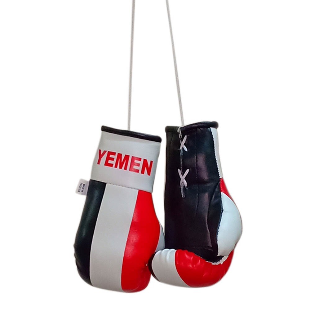 Yemen Boxing Glove / Yemen Flag / Mini Yemen Boxing Glove