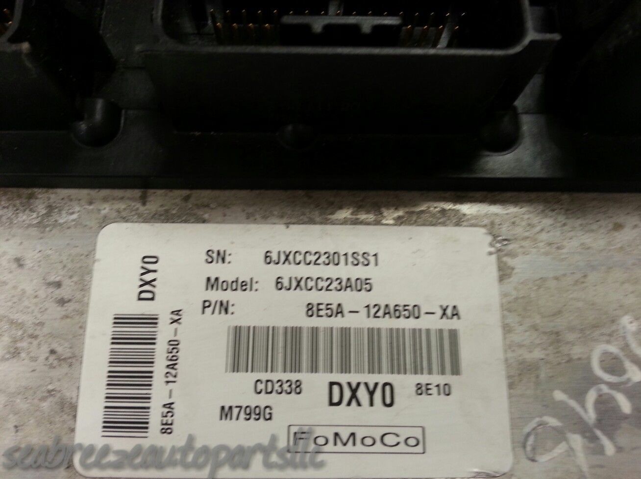 2008 2009 FUSION MILAN 2.3L AT COMPUTER BRAIN ENGINE CONTROL ECU ECM MODULE 4826