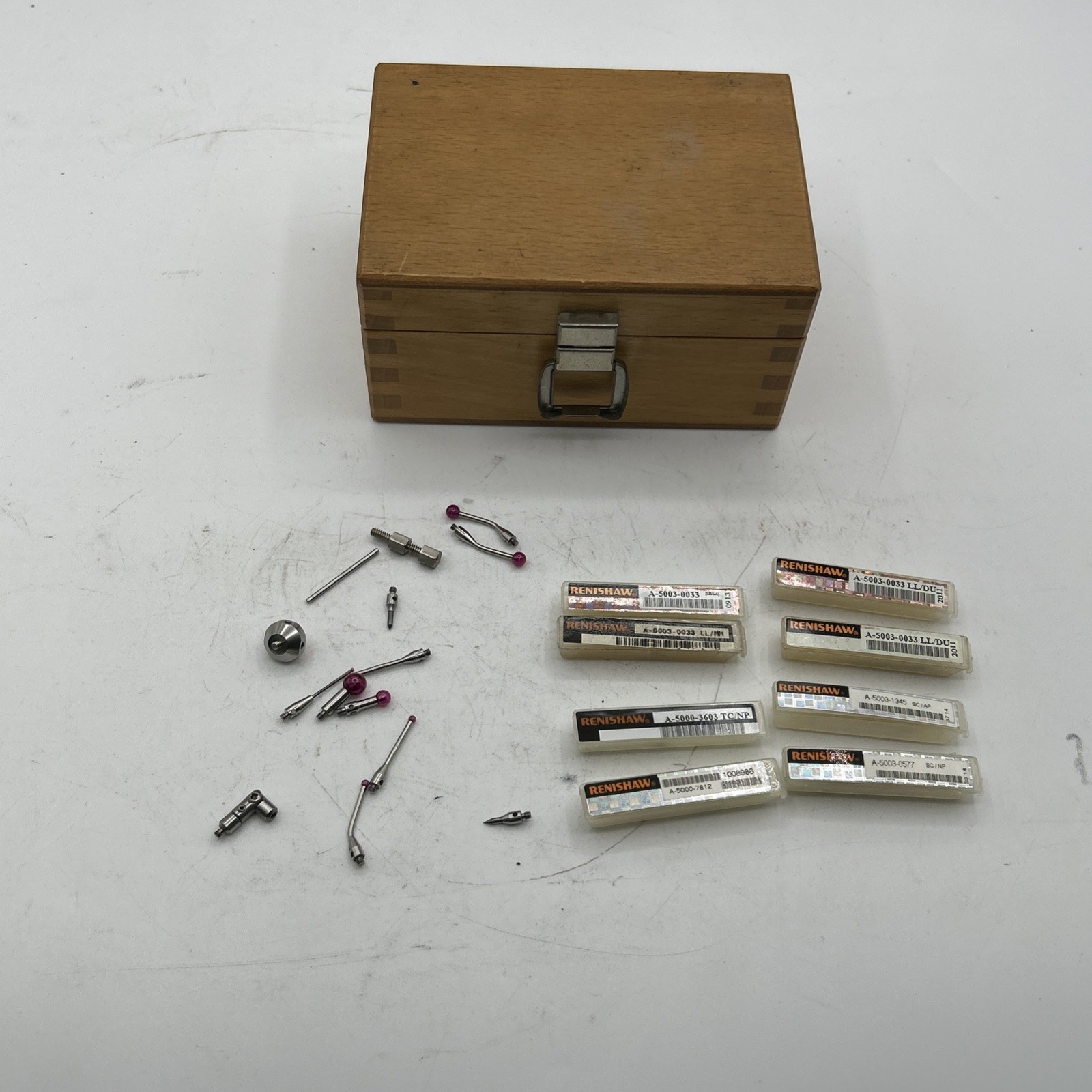 17+ PIECE LOT -   Renishaw Touch Probes Ruby Ball  see pics