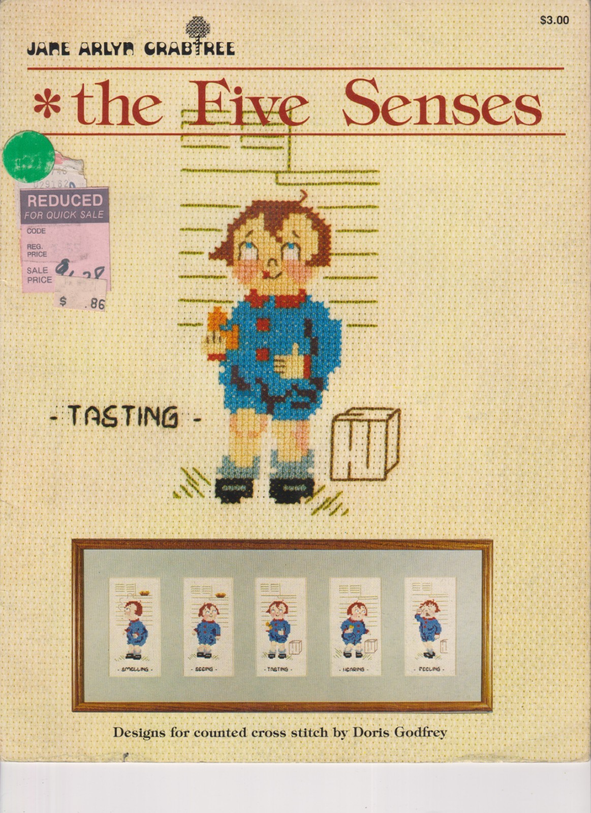 The FIVE SENSES c.1981 - Leaflet for CROSS STITCH