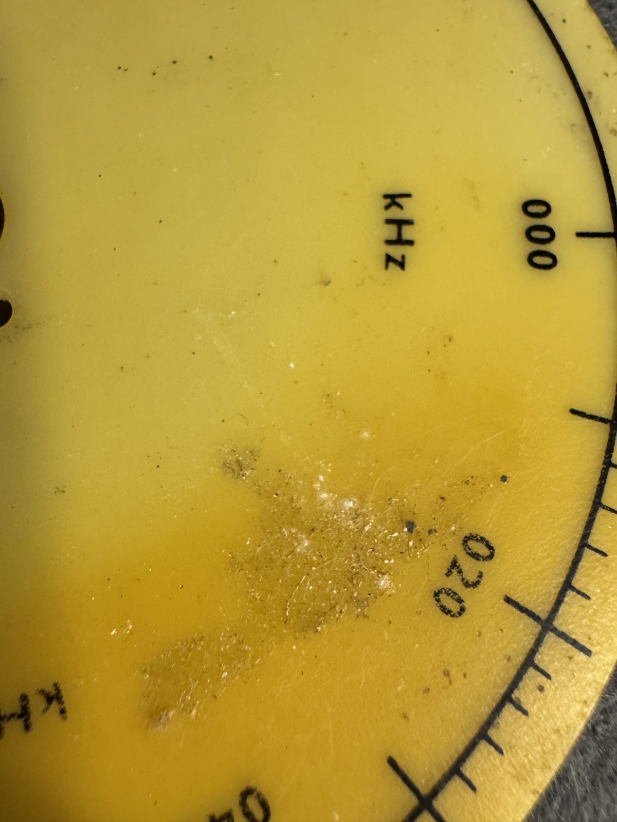 Kw2000A KW2000B Circular Dial Used Tuning Dial #2 sku