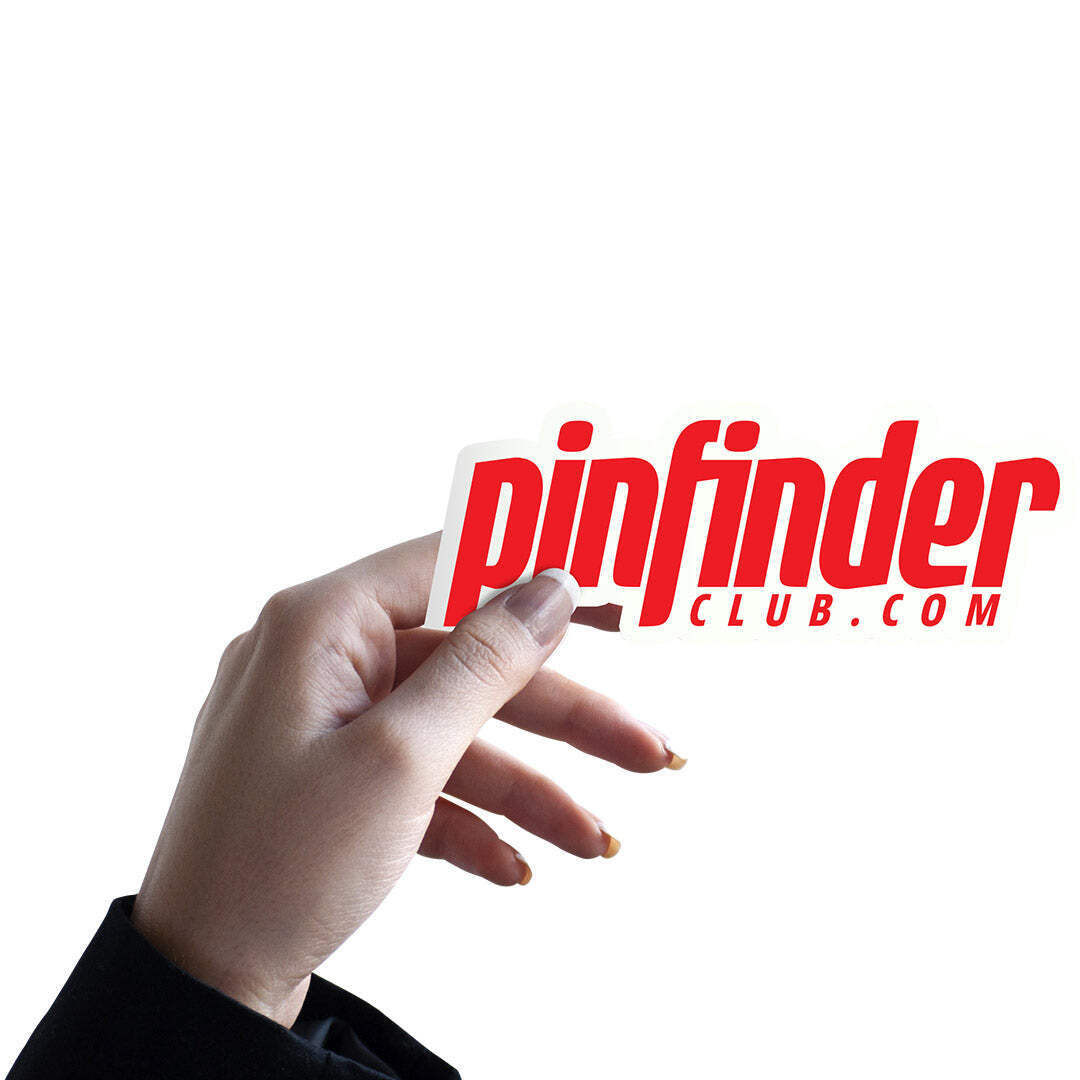 Pinfinder Club Logo Sticker