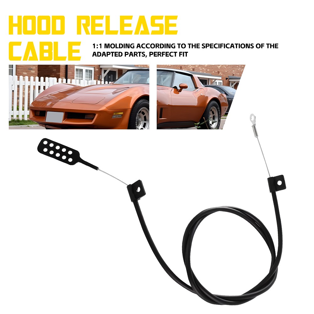 Hood Release Cable Lateral Cable Latch to Latch For 1978-82 Corvette C3 41787