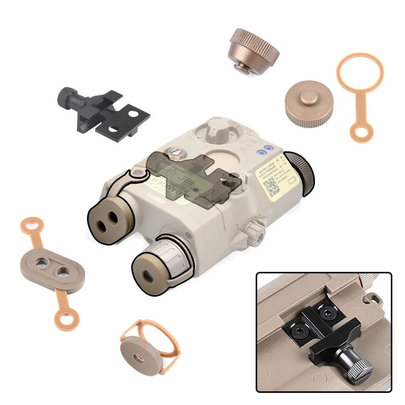 Tactical PEQ Mount Base Light Head Cover LA-5C PEQ-15 Laser  Accessories